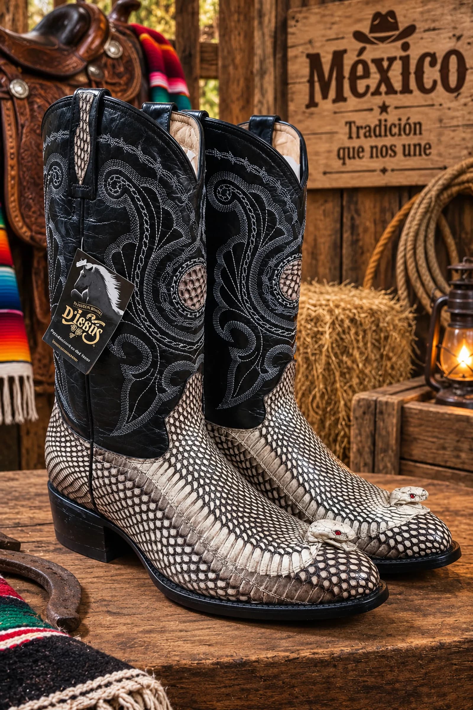 Botas Cabeza de Cobra