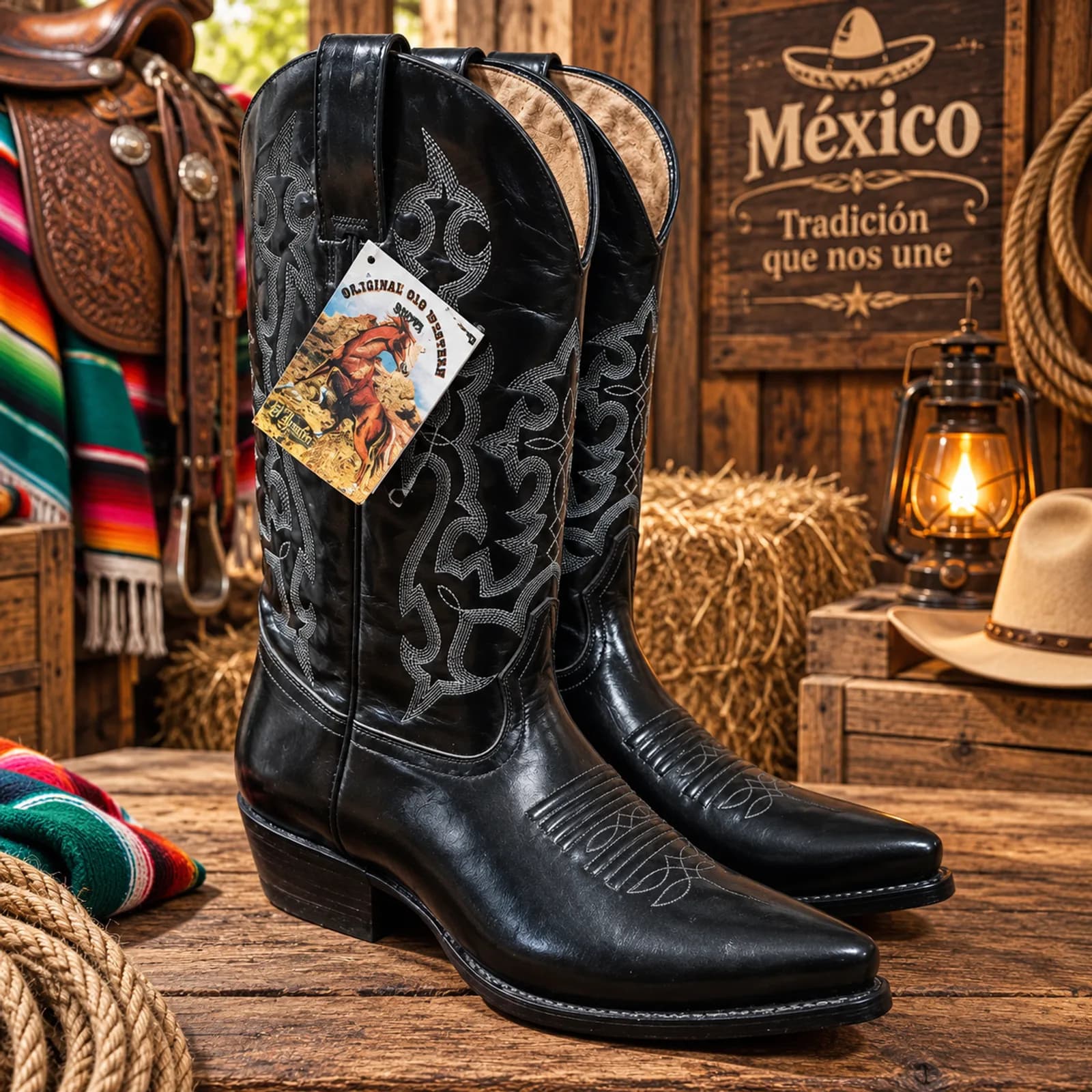 Botas Clásicas Negras