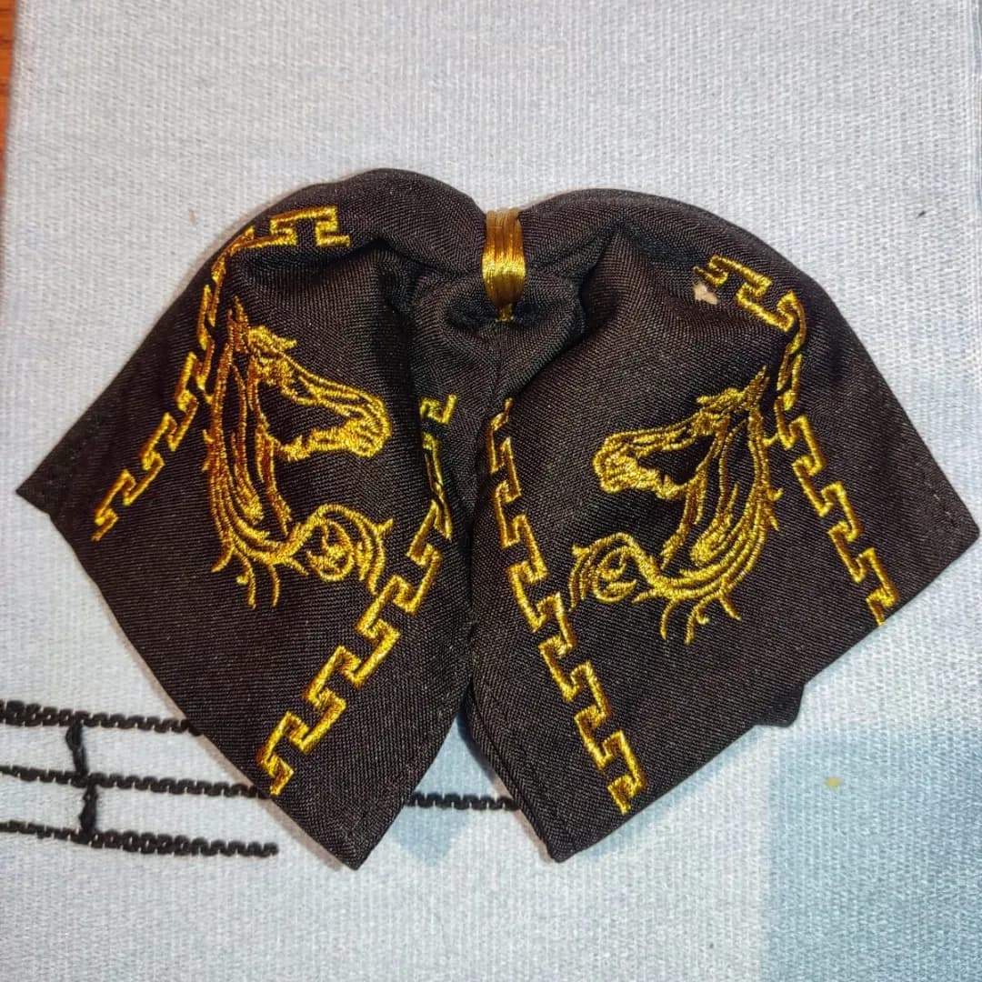 Corbatín de Charro Negro