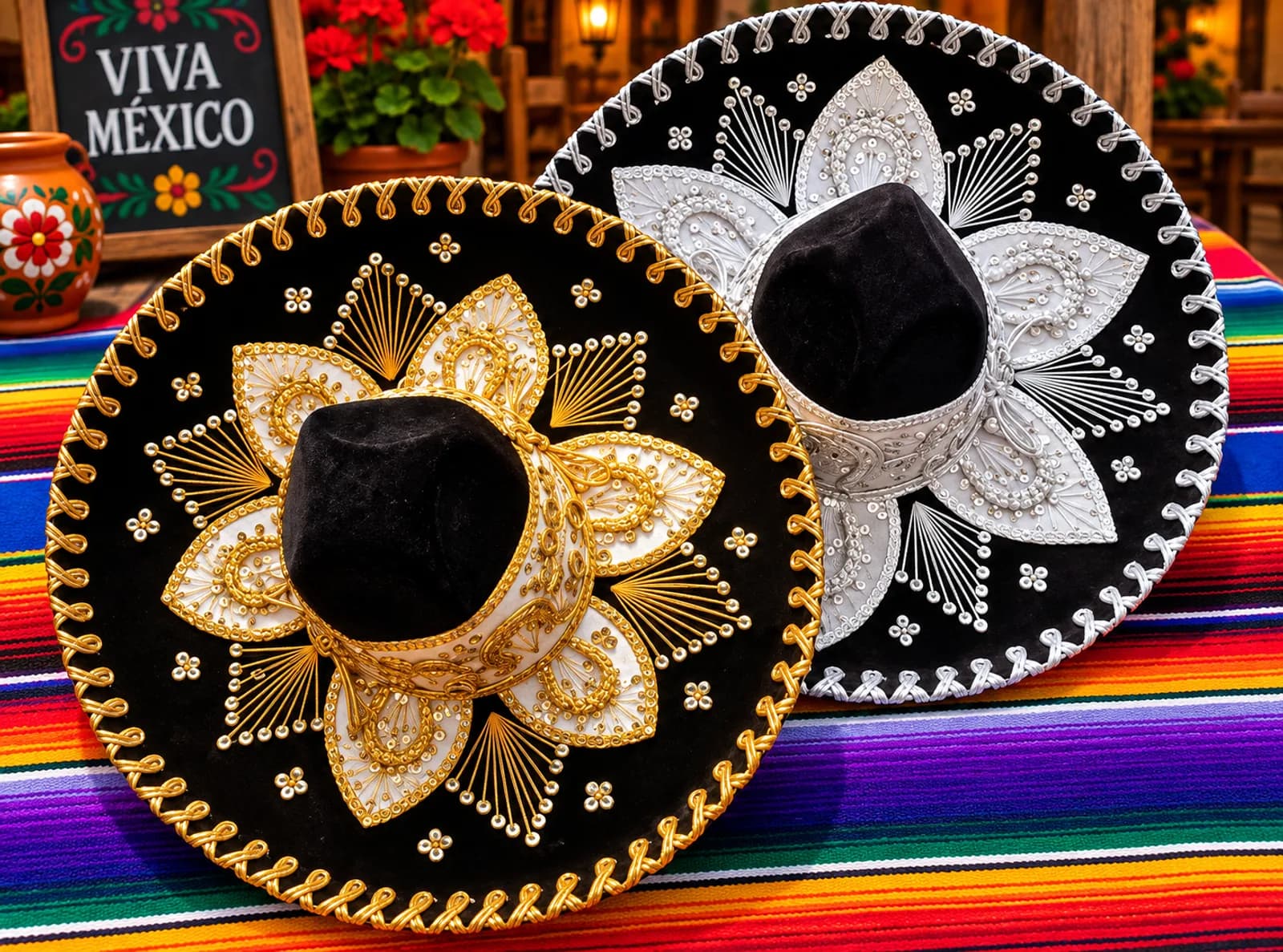Sombrero Charro/Mariachi Infantil Hasta 8 Años