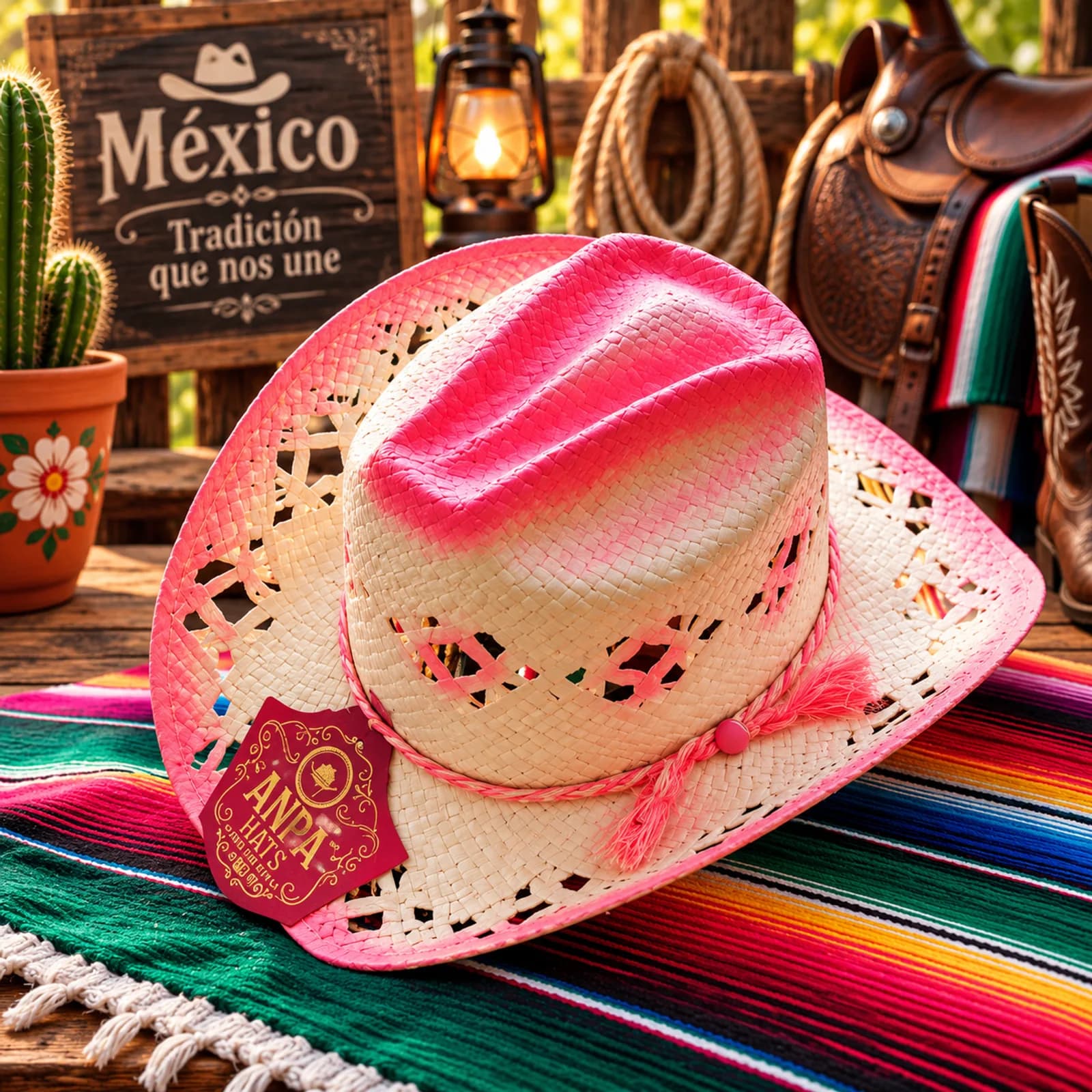 Sombrero de Mujer ANPA Rosa