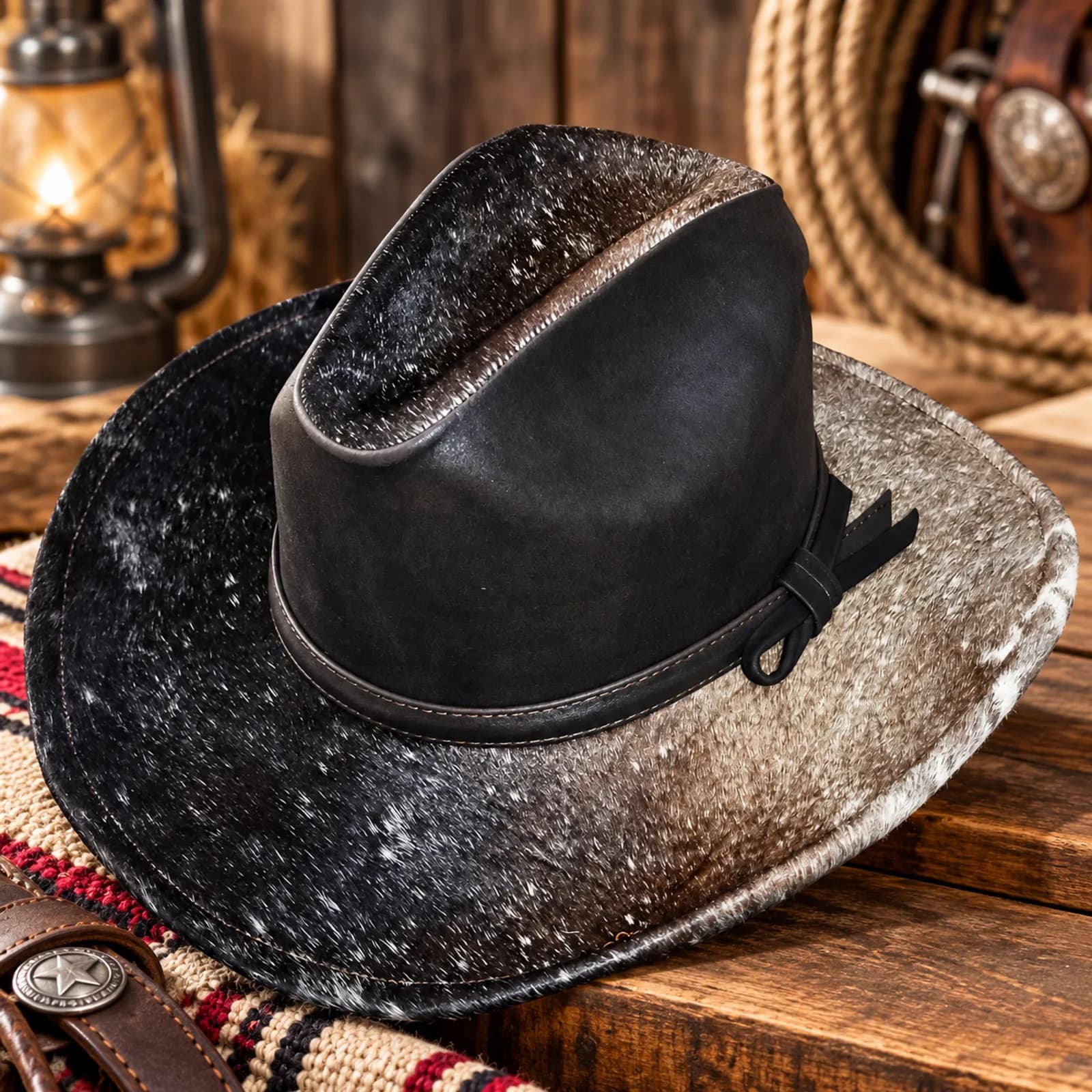 Sombrero de Cuero Pelo de Toro