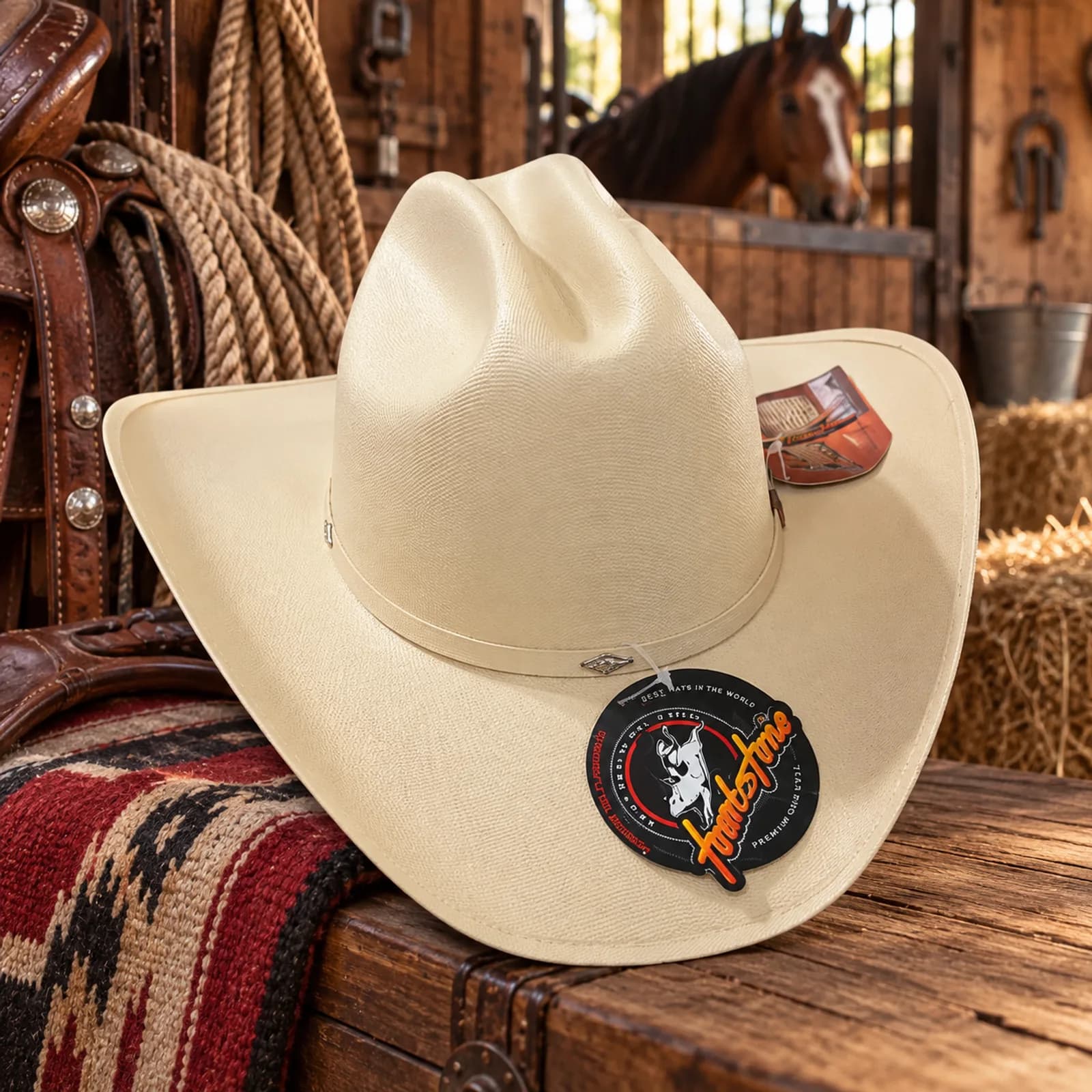 Sombrero Texano Hueso Tombstone