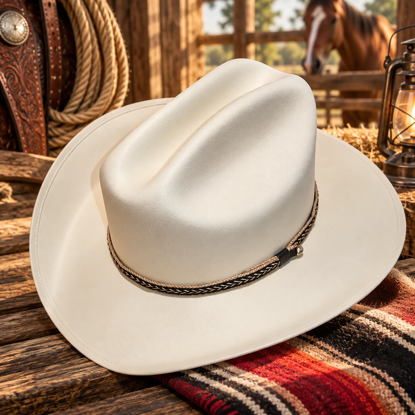 Sombrero Tejano Paja de Arroz